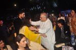 Aishwarya, Abhishek Bachchan, Gulzar at Shamitabh music launch in Taj Land